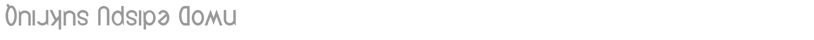 Quirkus font preview